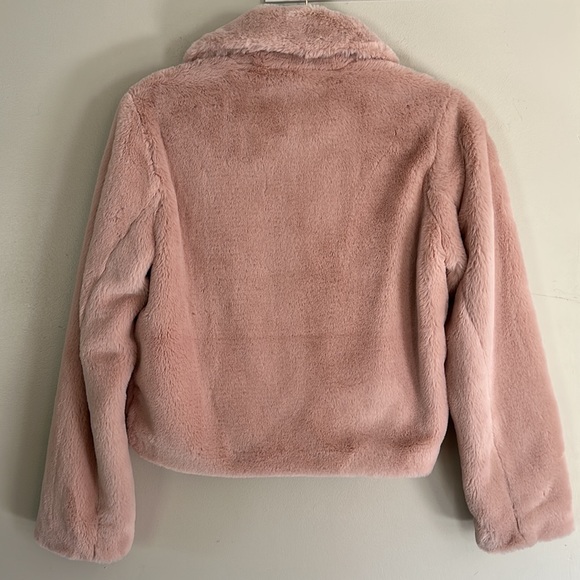 Express Faux Fur Jacket - Pink - XS - Picture 10 of 15